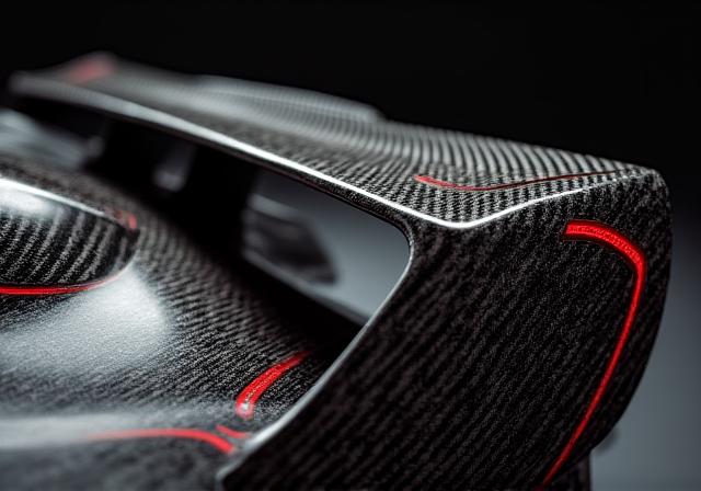 Advanced aerodynamic carbon fiber wing