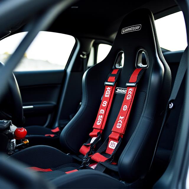 Motorsport safety gear and harnesses